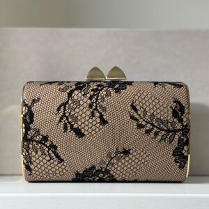 Jimmy Choo kiss lock clutch